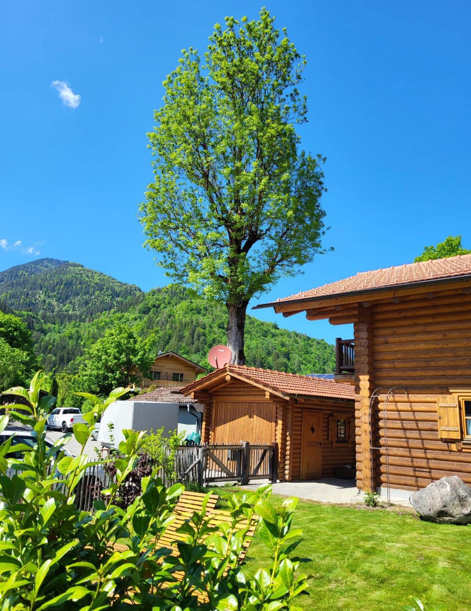 Audorfer Blockhaus Villa Oberaudorf Exteriör bild